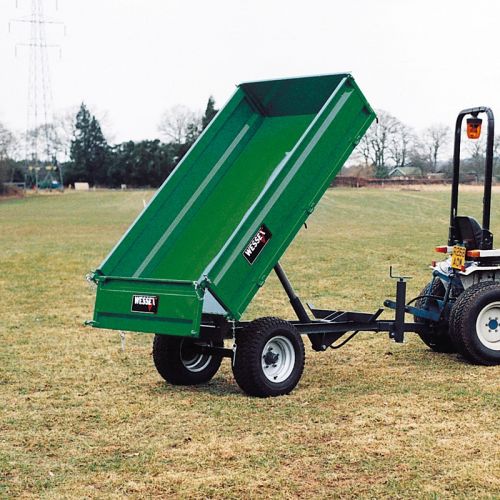 Wessex WT-1.5T HYDRAULIC TIPPING TRAILER 1. 5TON