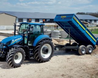 Fleming TR8 &amp; TR10 Dropside Tipping Trailers thumbnail 2