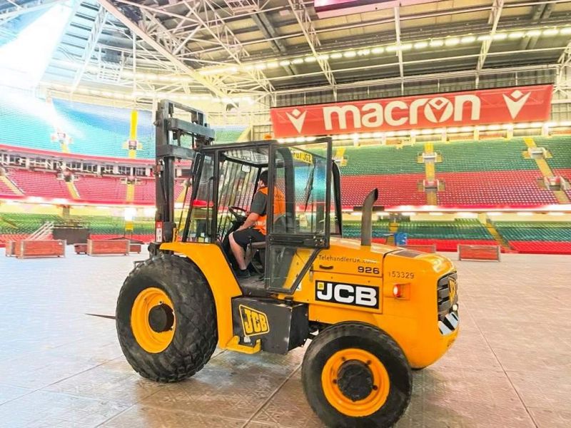 Hopkins Machinery Rough Terrain Forklift Hire