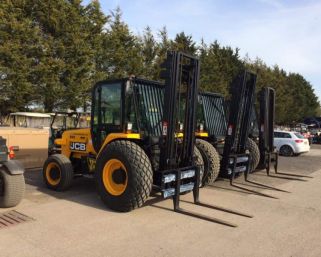 Hopkins Machinery Rough Terrain Forklift Hire thumbnail 3
