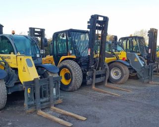 Hopkins Machinery Rough Terrain Forklift Hire thumbnail 4